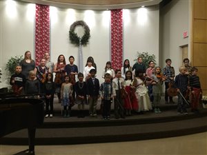 Christmas Recital, December 2015